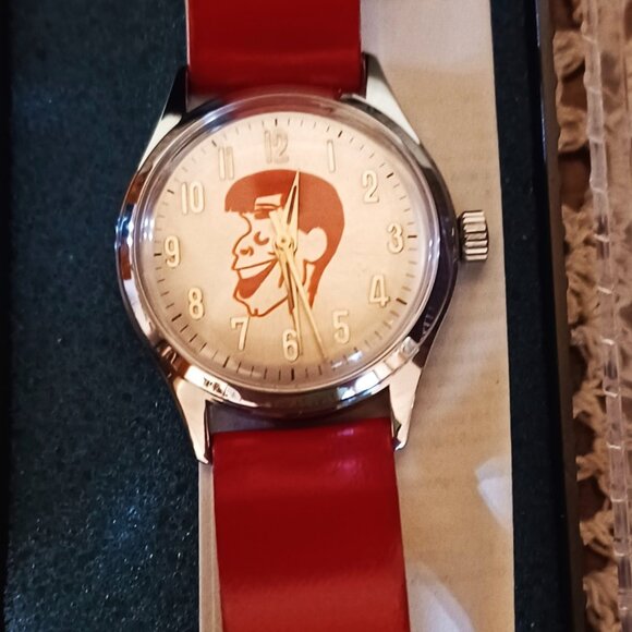 Other - VINTAGE CARTOON HELBROS JERRY LEWIS  WATCH WORKS!